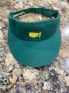 Masters Golf Tournament Vintage American Needle Visor Hat Cap Green